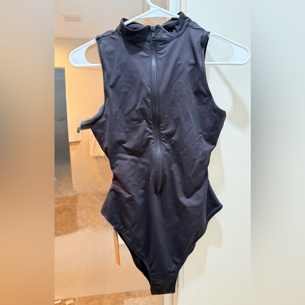SKIMS Onyx Sleeveless One Piece